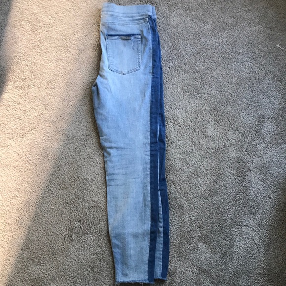 Spanx distressed side-stripe jeggings - Picture 5 of 6